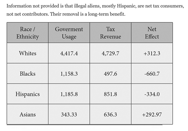 Federal welfare by race