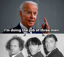 I'm doing the job of three men!