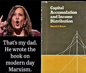 Harris: my dad wrote the book on modern Marxism