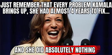 kamala had four years to fix every problem