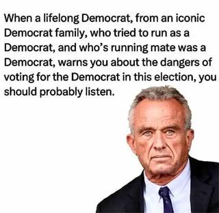 RFK Jr - dangers of democrat party