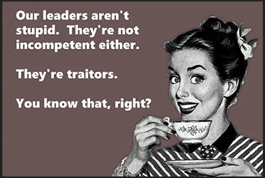 Our leaders are traitors