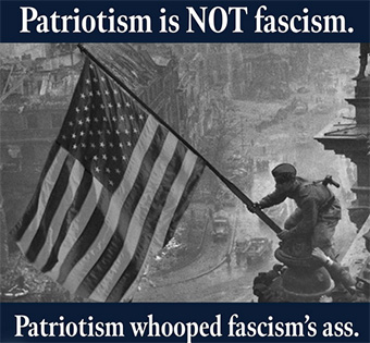 Patriotism is not fascism