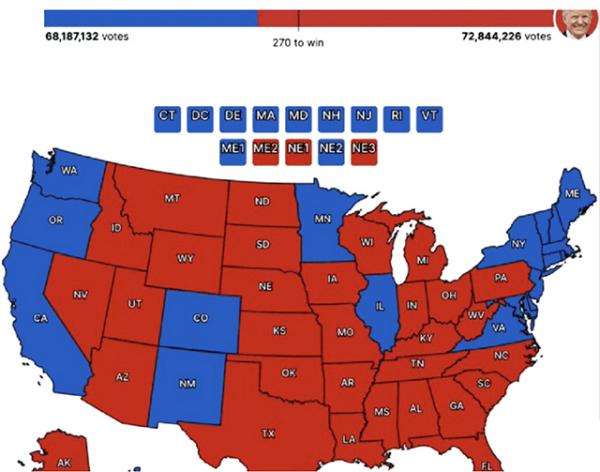 2024 election results by state