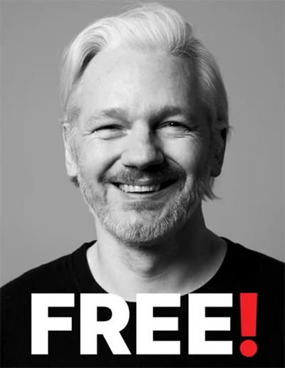 Julian Assange is free!