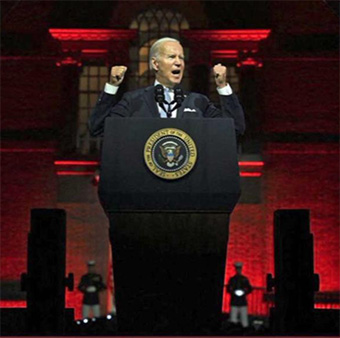 Biden speech from hell - September 1, 2022